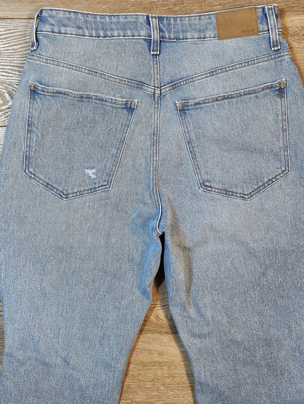 NWT Madewell The Curvy Perfect Vintage Jean Comfort Stretch High Rise Raw Hem - Picture 9 of 16